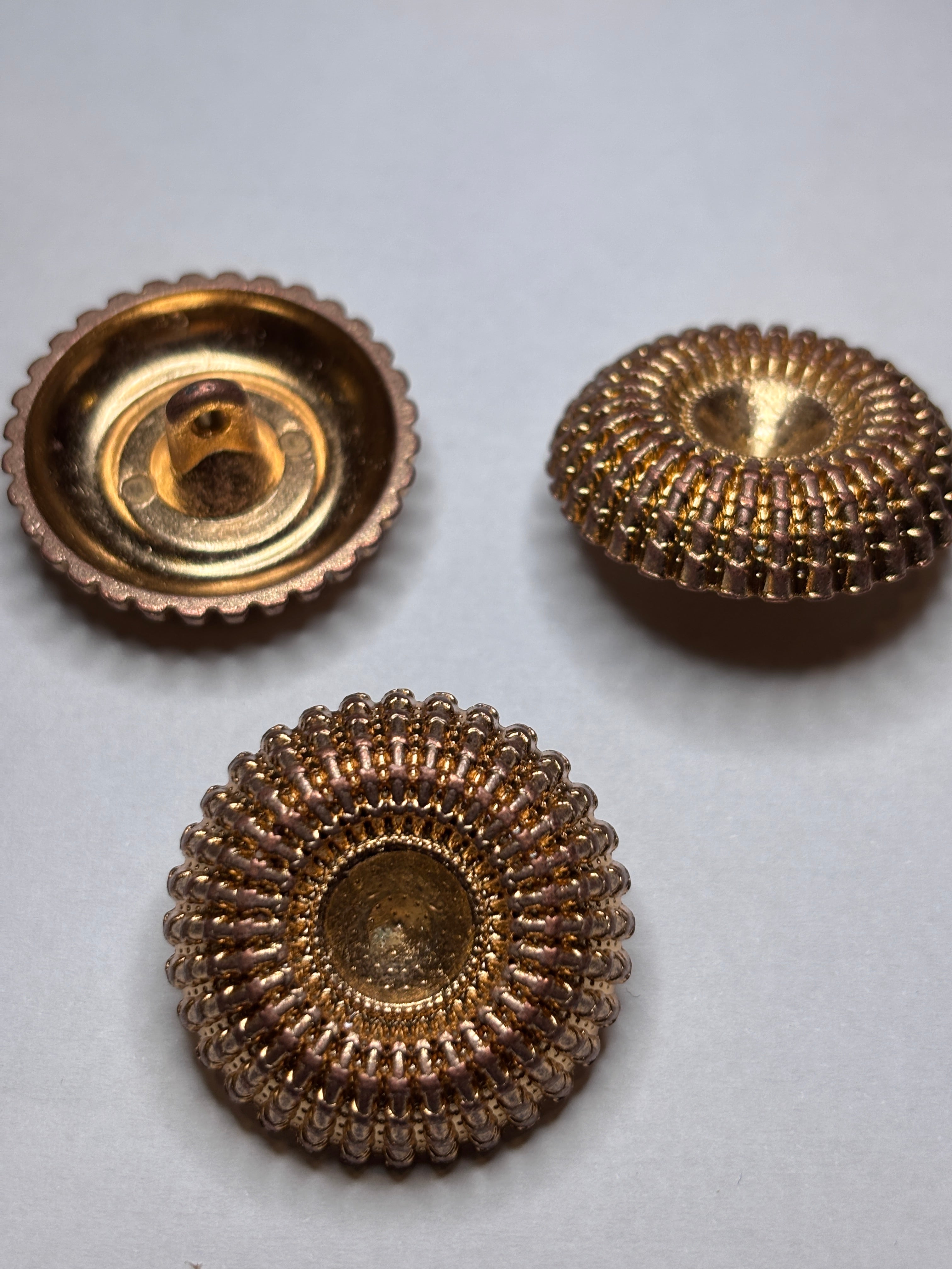 Button - YB20 - gold - 30mm boton