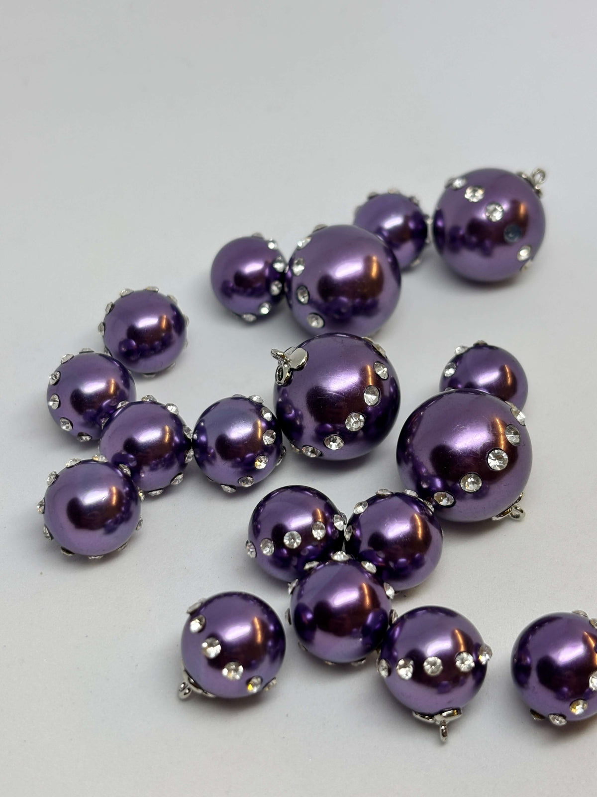 Button B8193 8-Color Pearl Shank Button 15-23mm