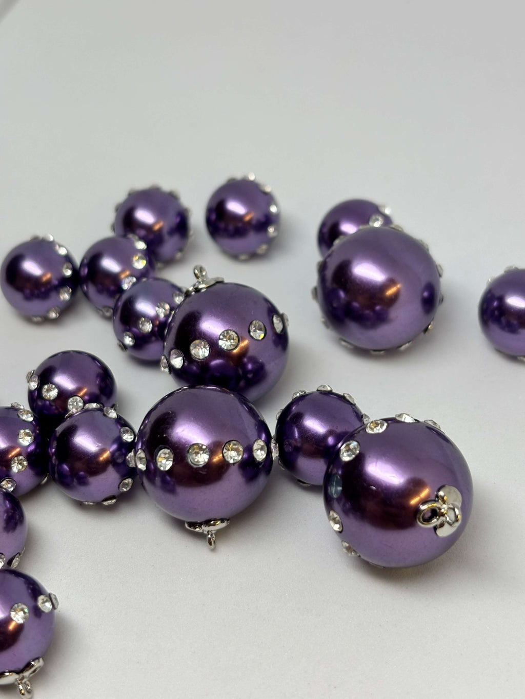 Button B8193 8-Color Pearl Shank Button 15-23mm