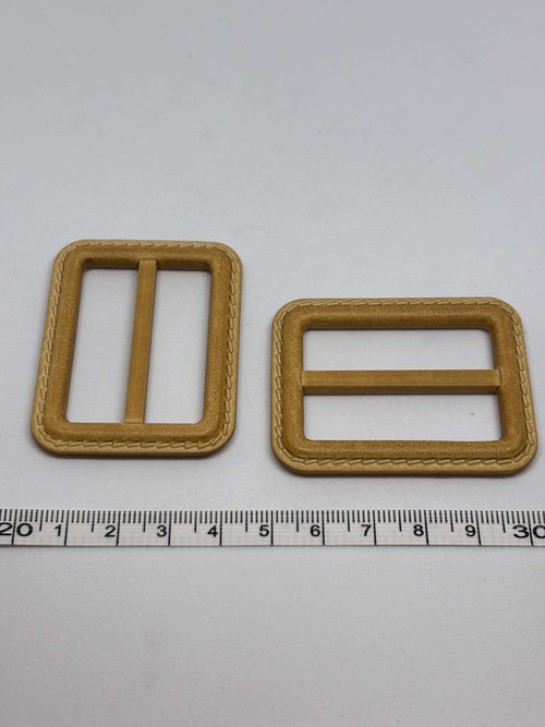 Belt buckle 12725 /40 mm - Black/Brown/Beige hebilla