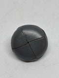 Button B1 Light Gray - Genuine Leather - 15mm, 20mm - Shank button botón