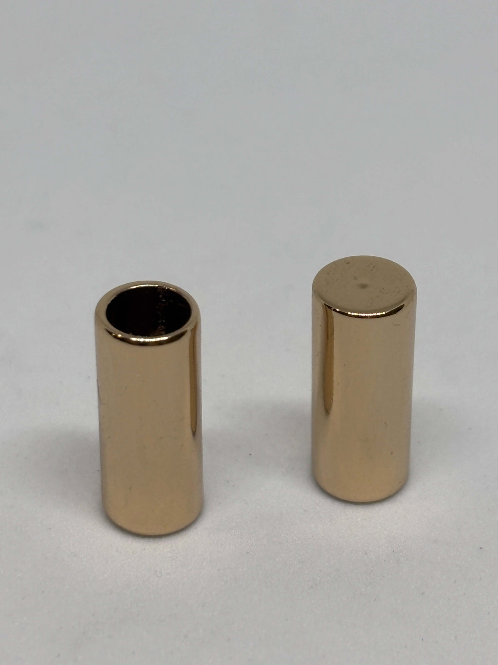 Cord end 3179 - Gold - 1.5 cm corchete