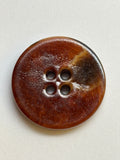 Button D606 Bronze Corozo 4-Hole Button 15-25mm