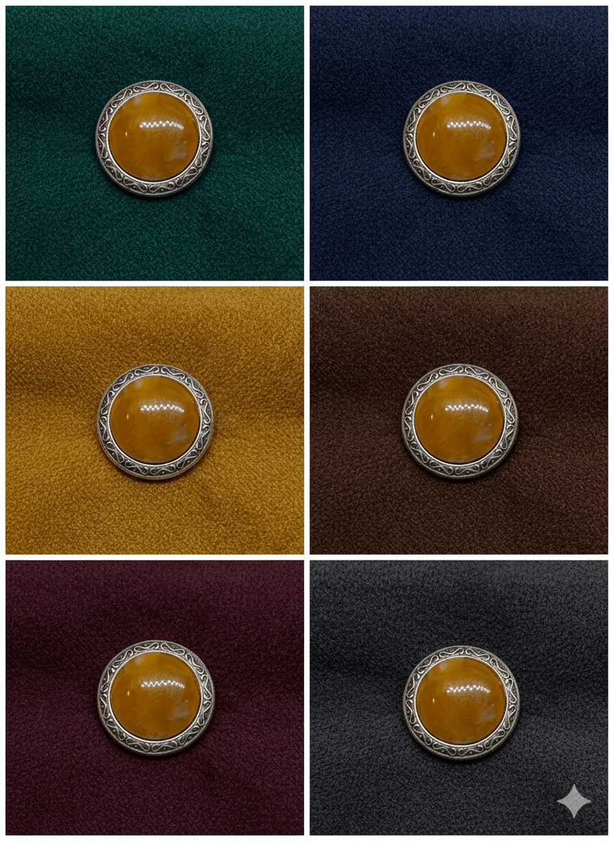 Button Z536 - 20mm - Shank button boton de pie