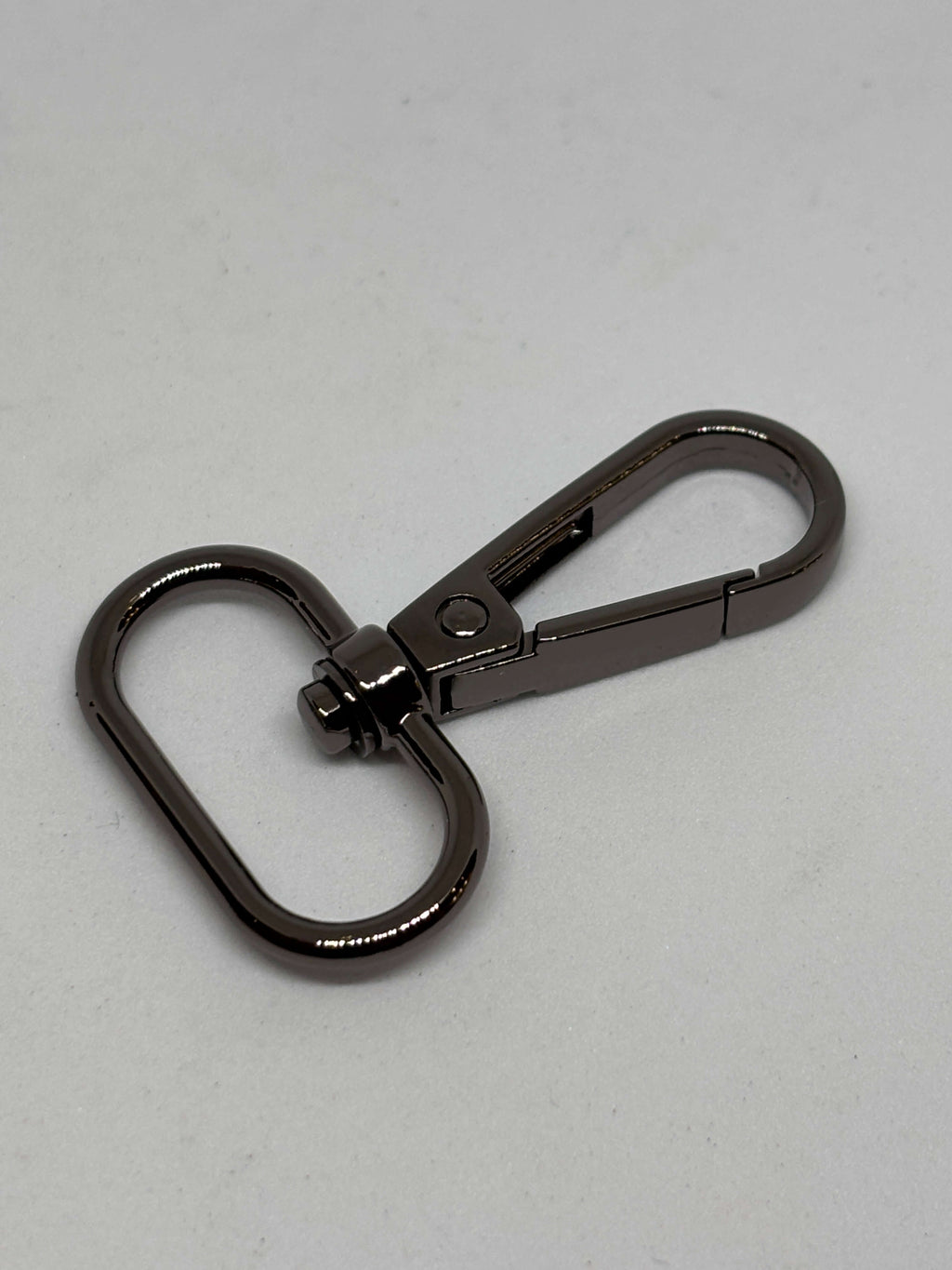 Hook keychain R5412 - Nickel - 4.5 cm corchete