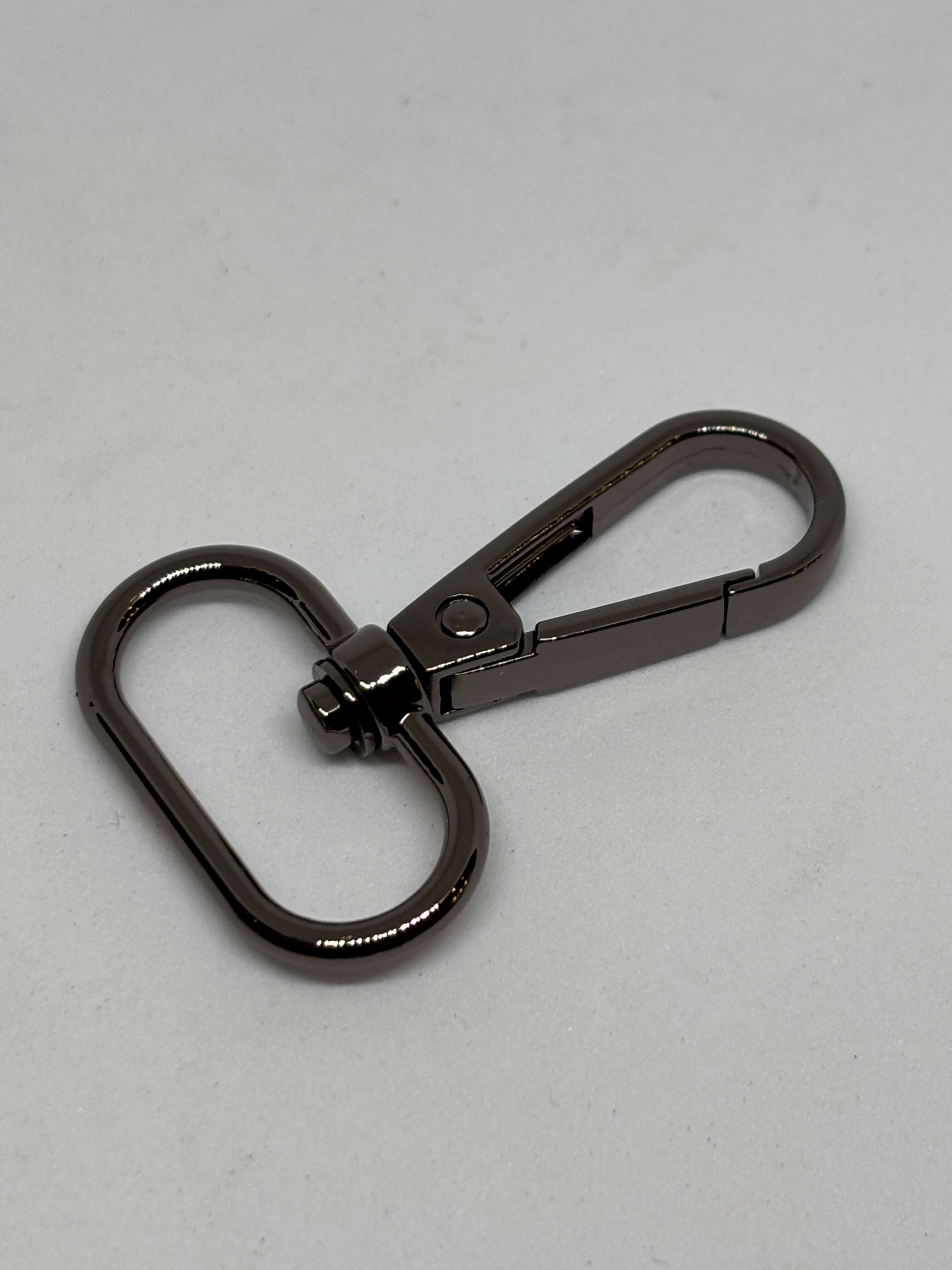 Hook keychain R5412 - Nickel - 4.5 cm corchete