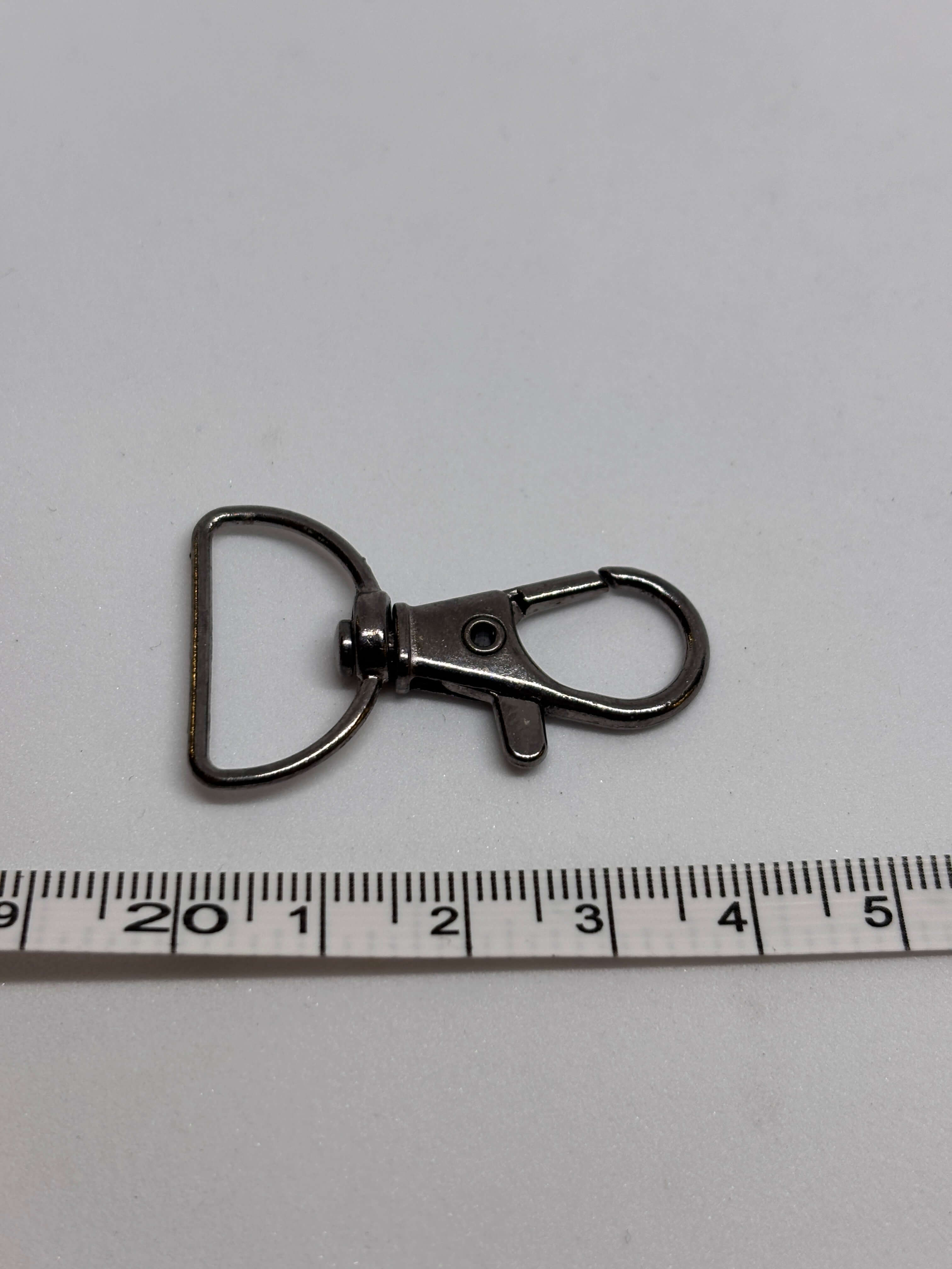Hook keychain R5412 S - Nickel - 3.5 cm corchete llavero con gancho