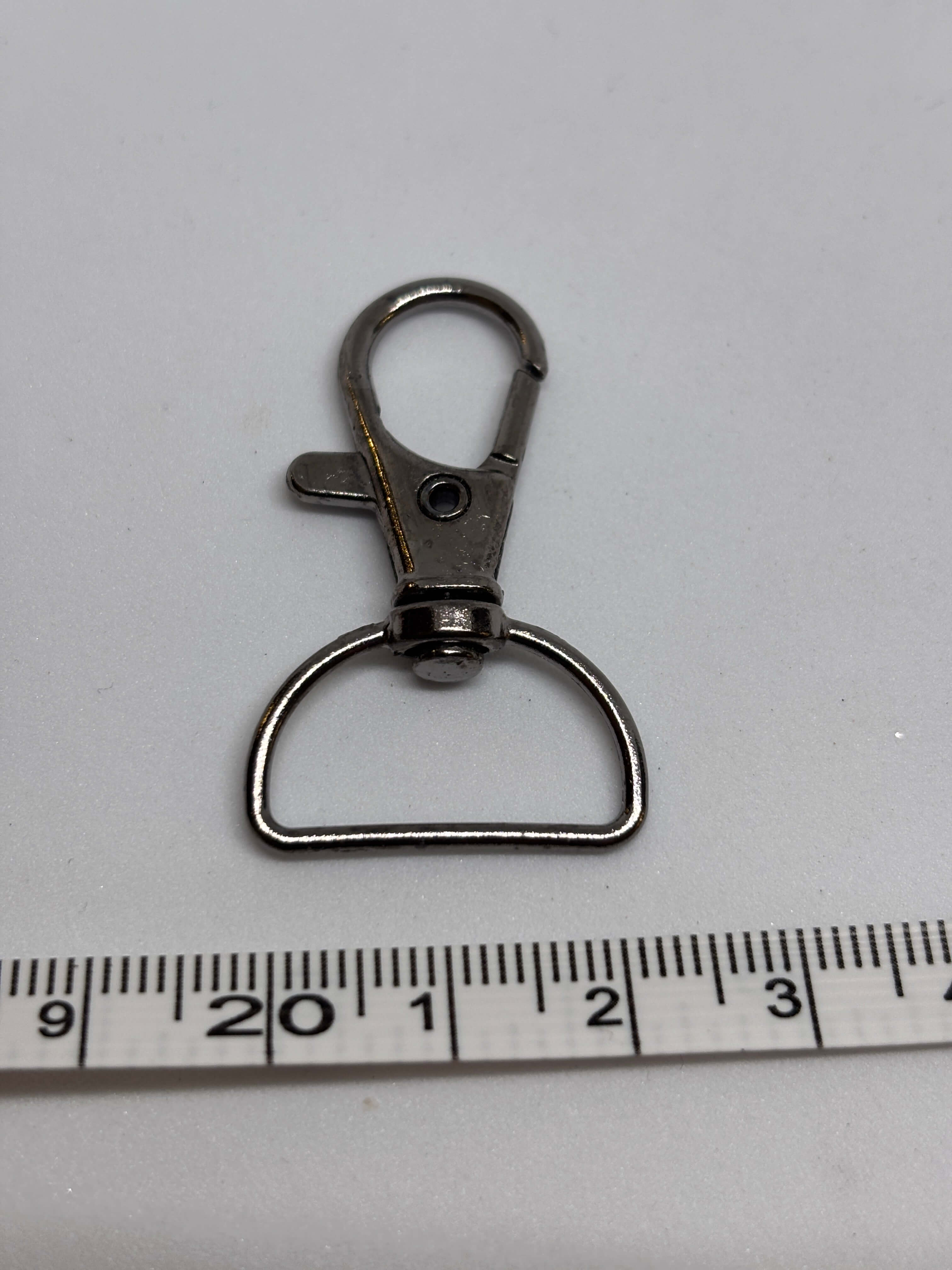 Hook keychain R5412 S - Nickel - 3.5 cm llavero con gancho
