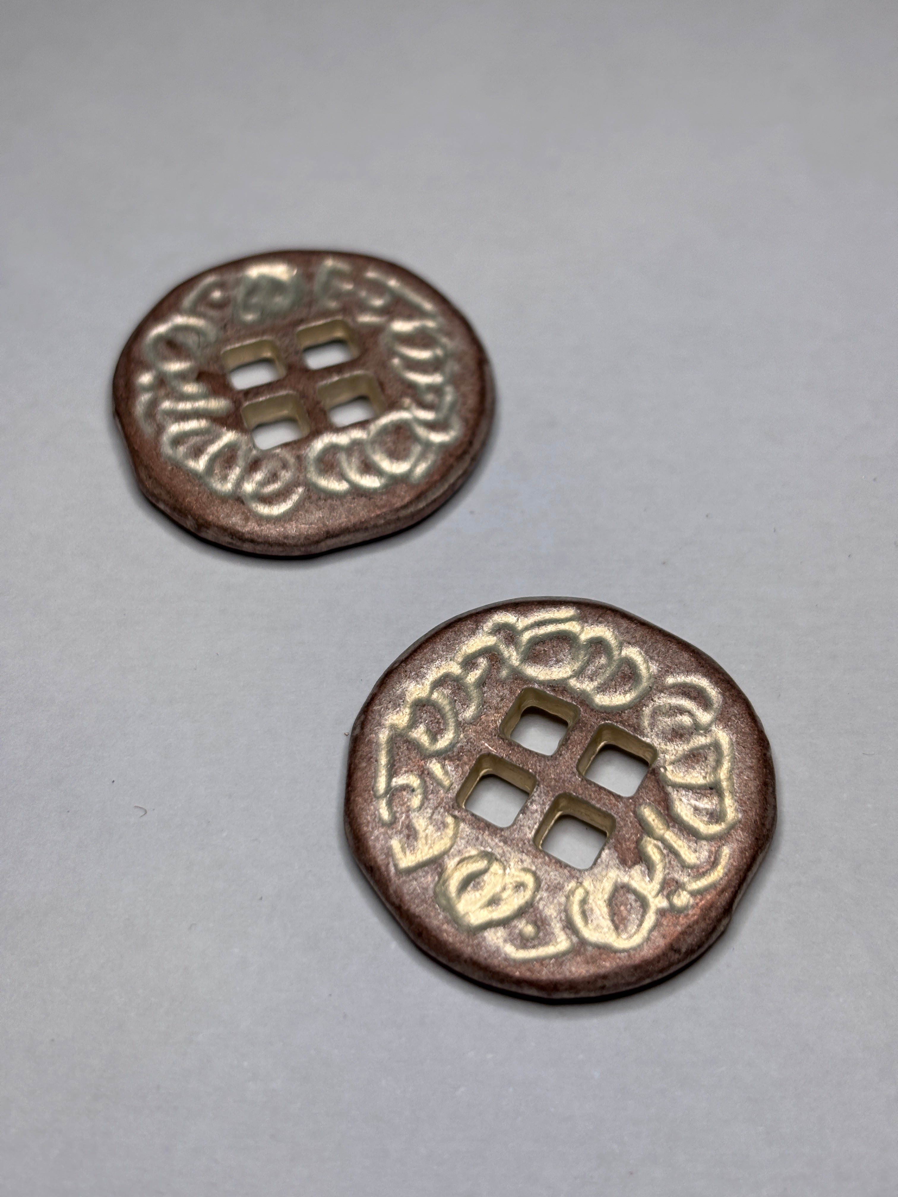 Button M53749 - 28mm (44") - 4 holes boton