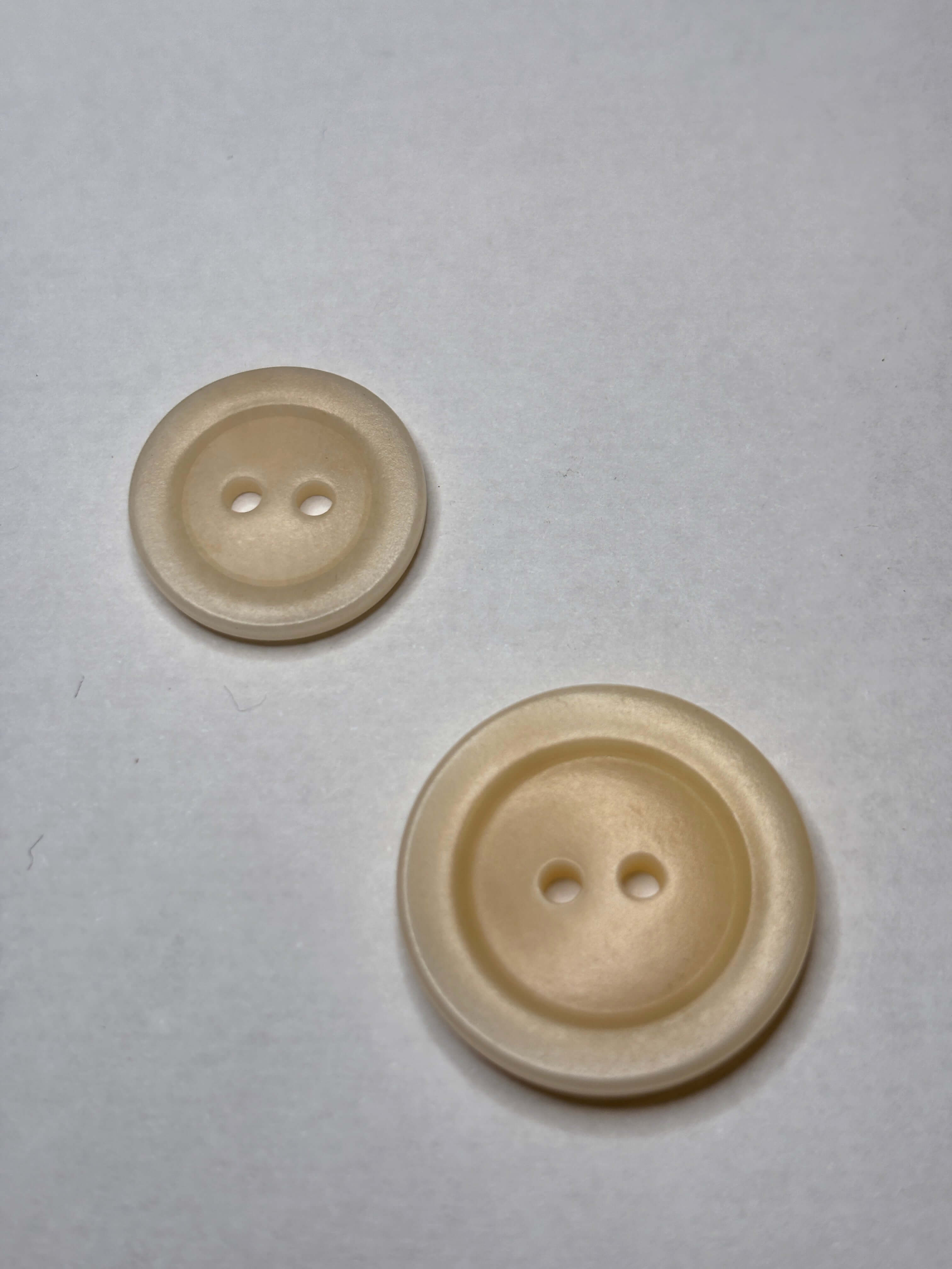 Button 97020 - Corozo - 18mm 23mm - 2 holes boton