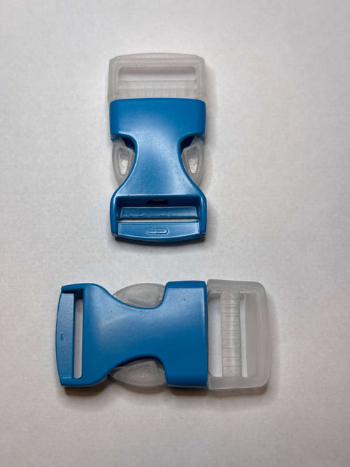 Belt buckle Y90027 - Blue - 20 mm hebilla