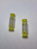 Cord End 210608 - Yellow - 2.5 cm tapon