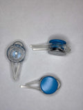 Cord end YK0010 - Blue - 1.4 cm tapon