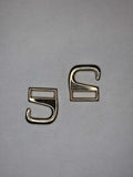 Hook buckle 11719 - Gold - 1 cm hebilla de gancho G
