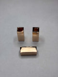 Cord end M1644 - Gold - 1.5 cm tapon