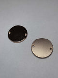 Metal Plate P4042 - Gold - 2 cm Placa de metal