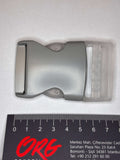 Belt buckle Y90087 - Grey - 40 mm Hebilla