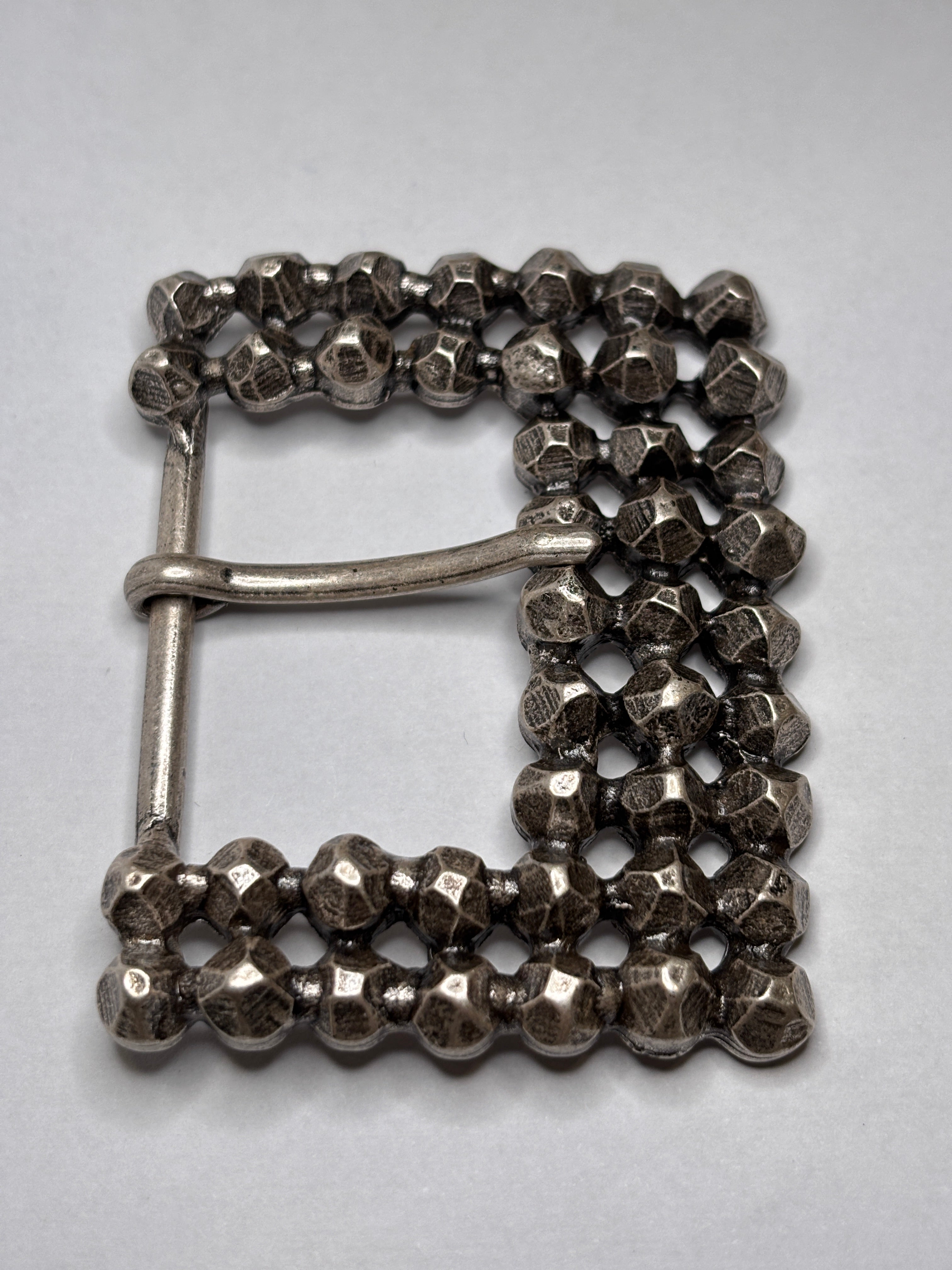 Belt buckle M1015 - Silver - 36 mm Hebilla de cinturon
