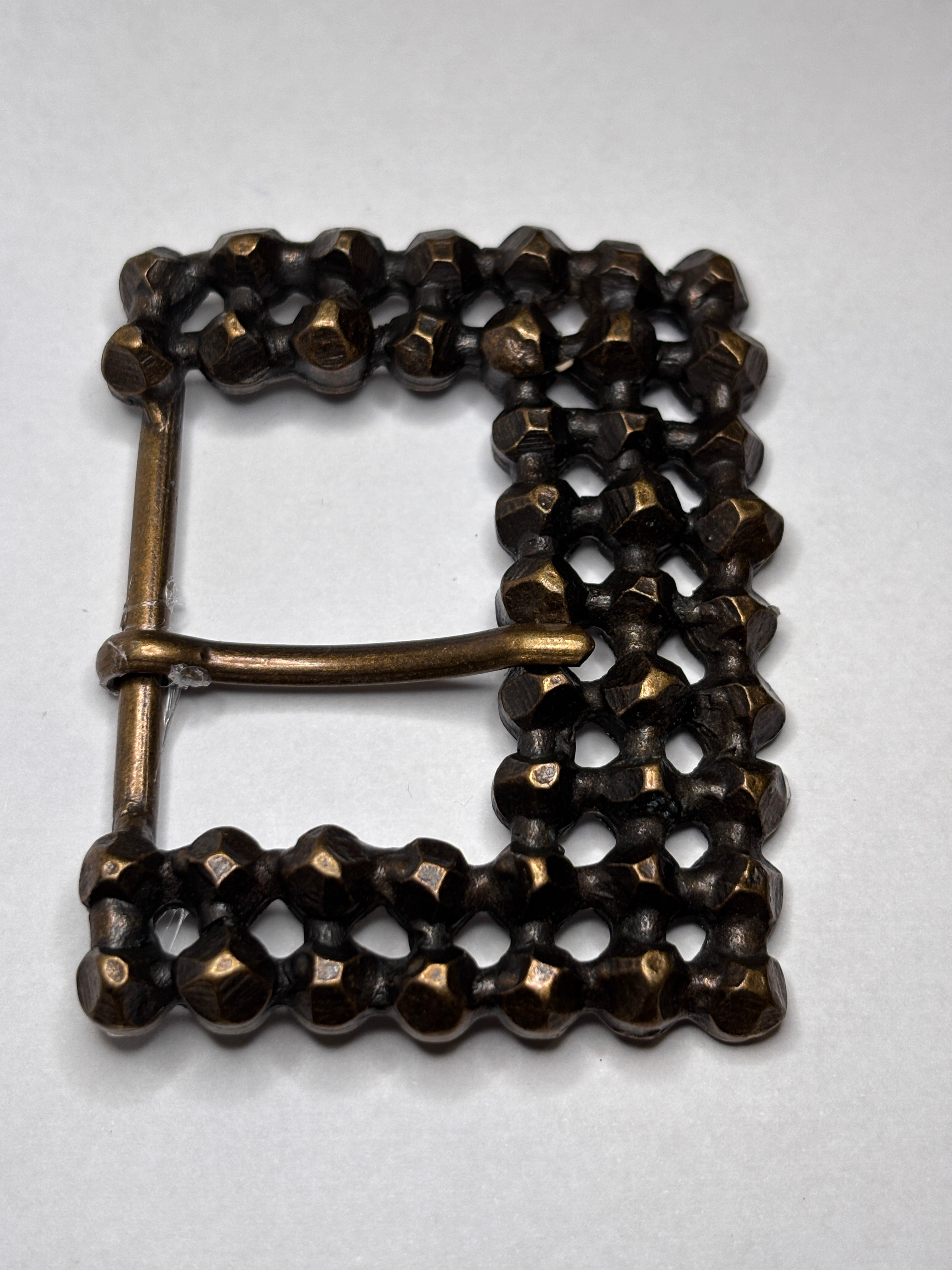 Belt buckle M 1015 Vintage Gold - 36 mm hebilla de cinturon