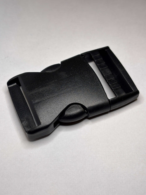 Belt buckle WG 130 - Black - 40 mm Hebilla