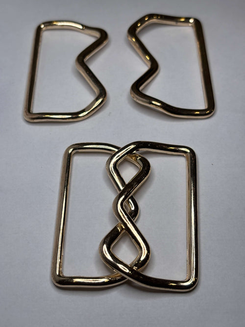 Buckle 17699 - Gold - 5 cm hebilla