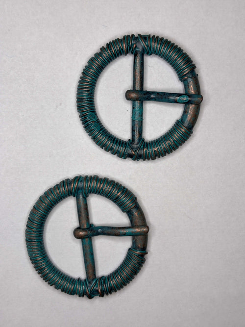  Belt buckle 17673 - GREEN - 25 mm Hebilla de cinturon