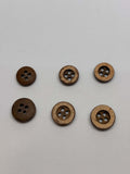 Button NH17 - 9mm 10mm 11mm - 4 holes botón