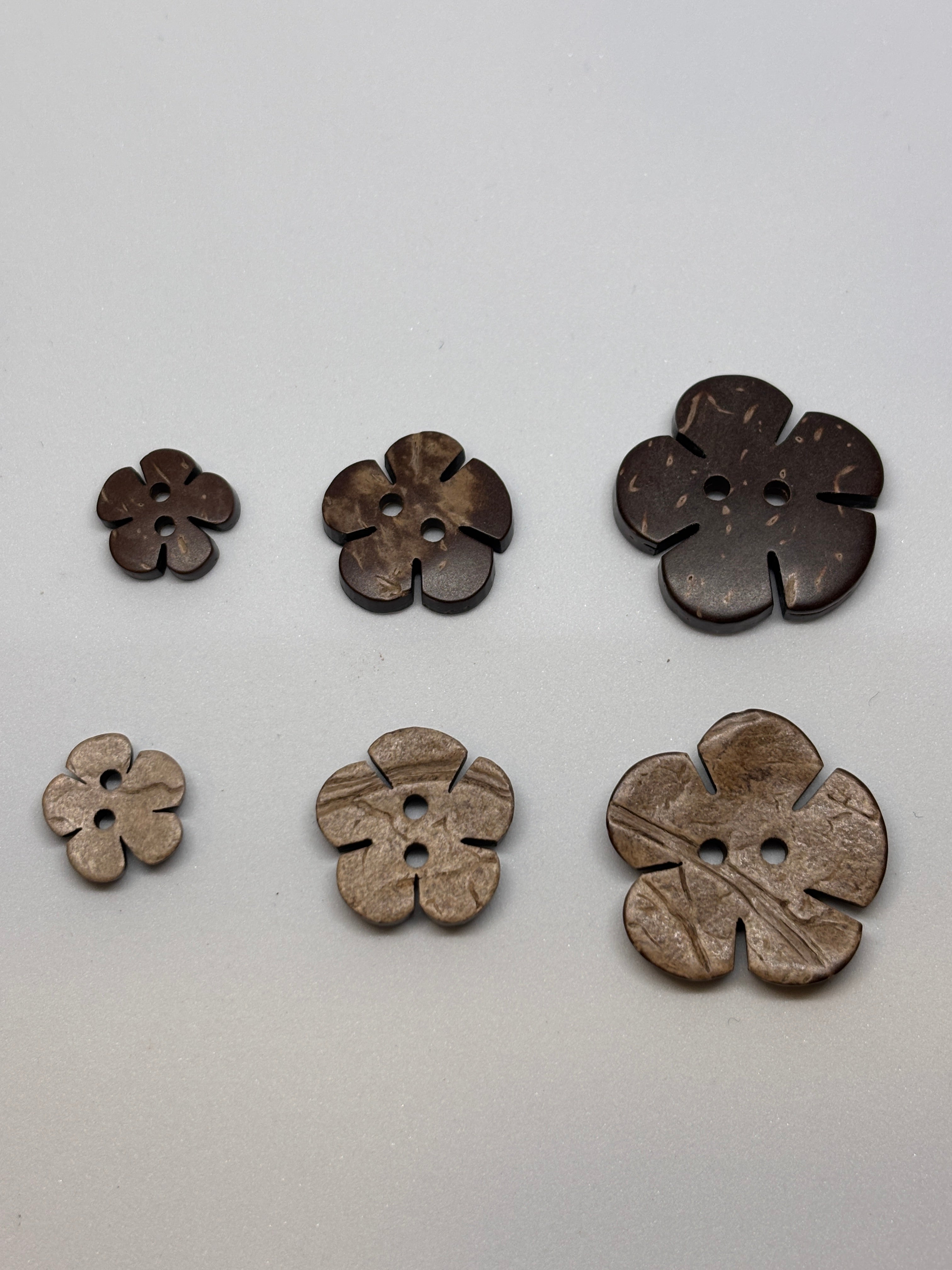 Button NH30 - 13mm 18mm 25mm - 2 holes boton