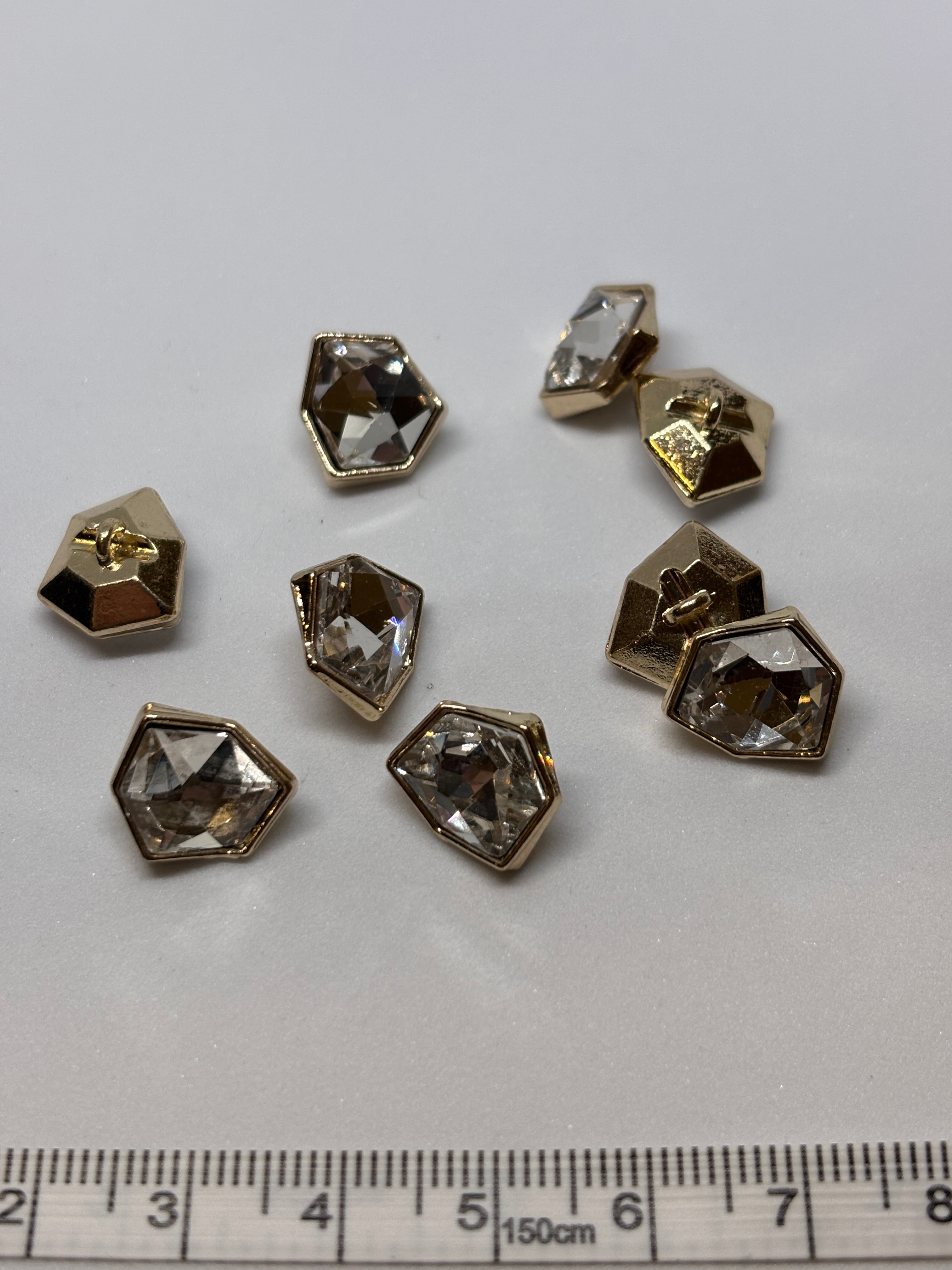 Button B8158 - 13mm - Shank button boton de pie