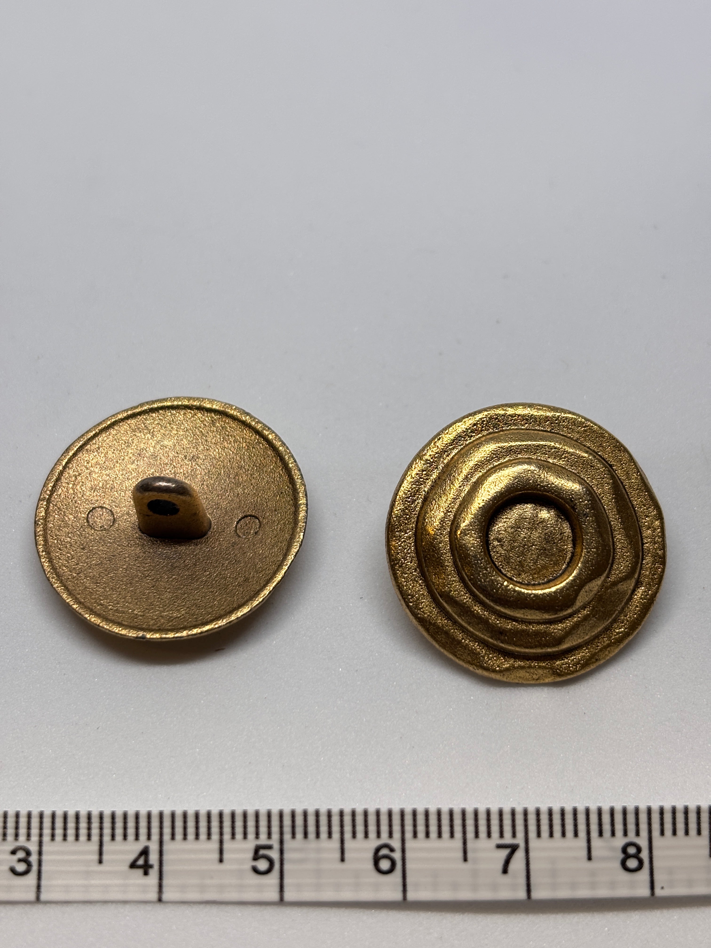 Button Z462 - 25mm - Shank button boton de pie