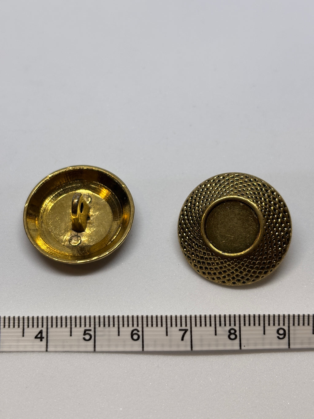 Button Z669 - 25mm - Shank button boton de pie