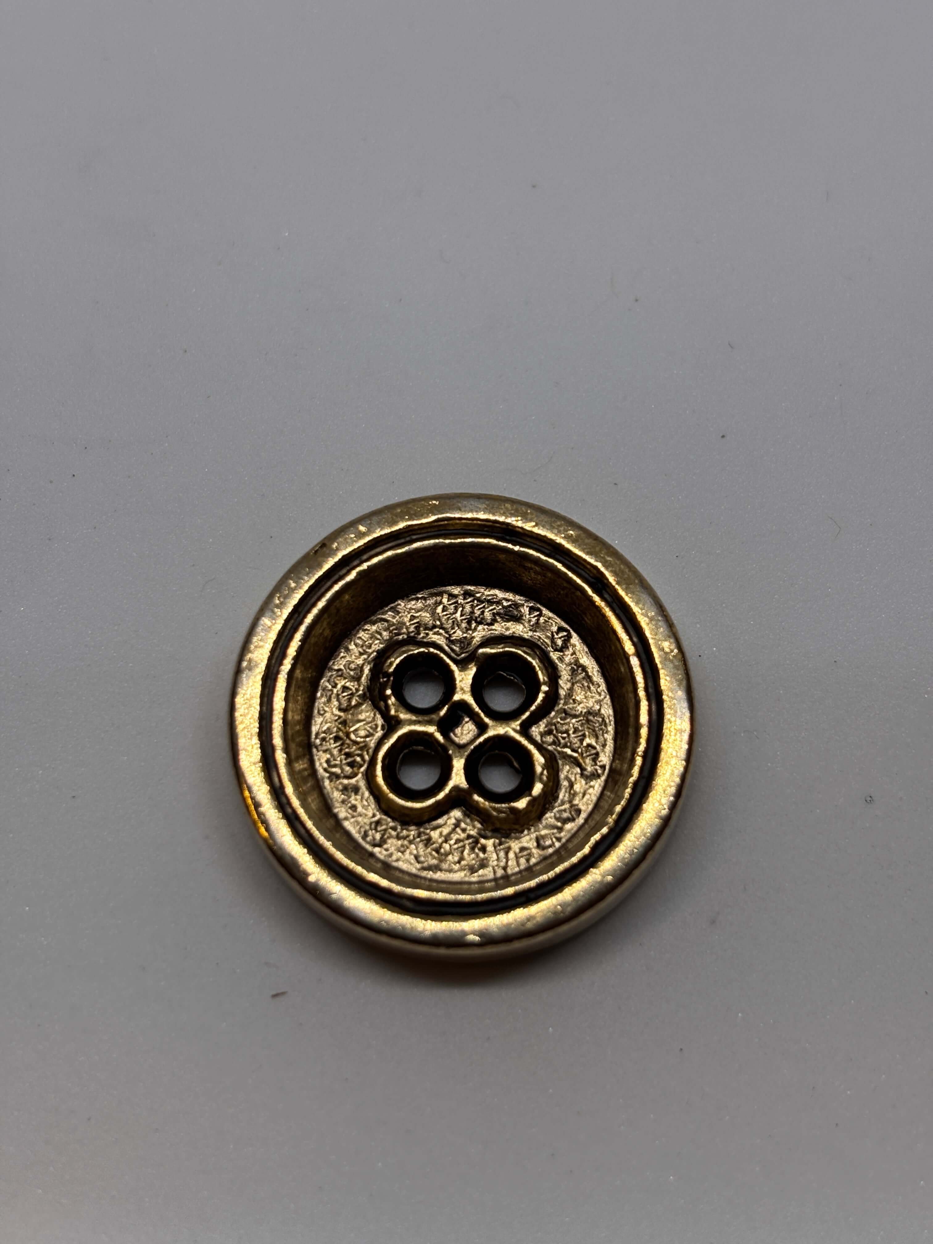 Button Z669 - 28mm - Shank button boton de pie