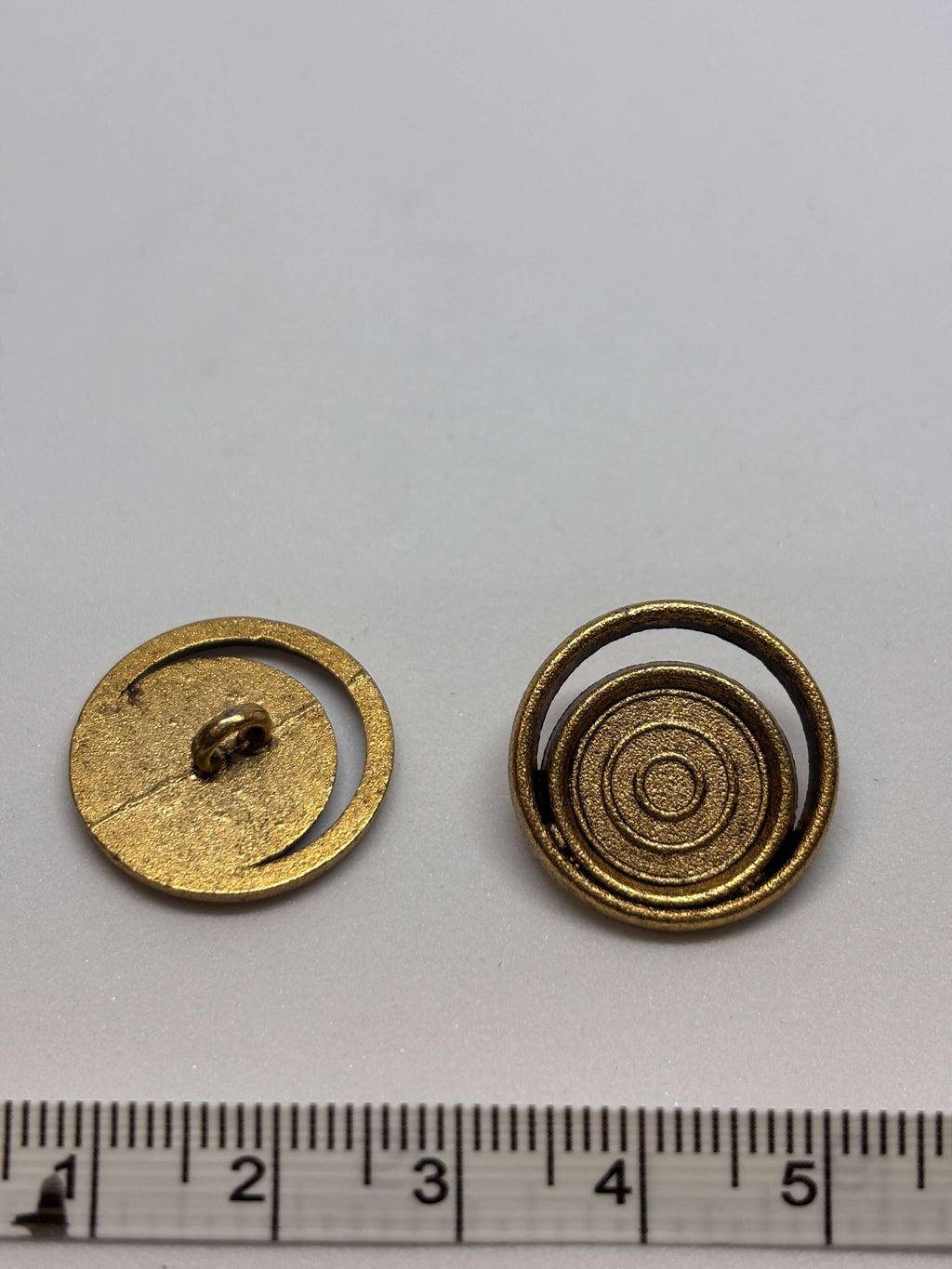 Button Z501 - 25mm - Shank button boton de pie