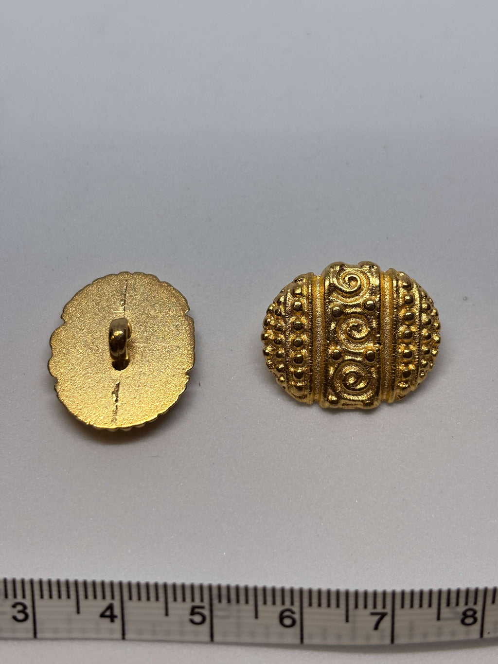 Button M3380 - 23mm - Shank button boton de pie