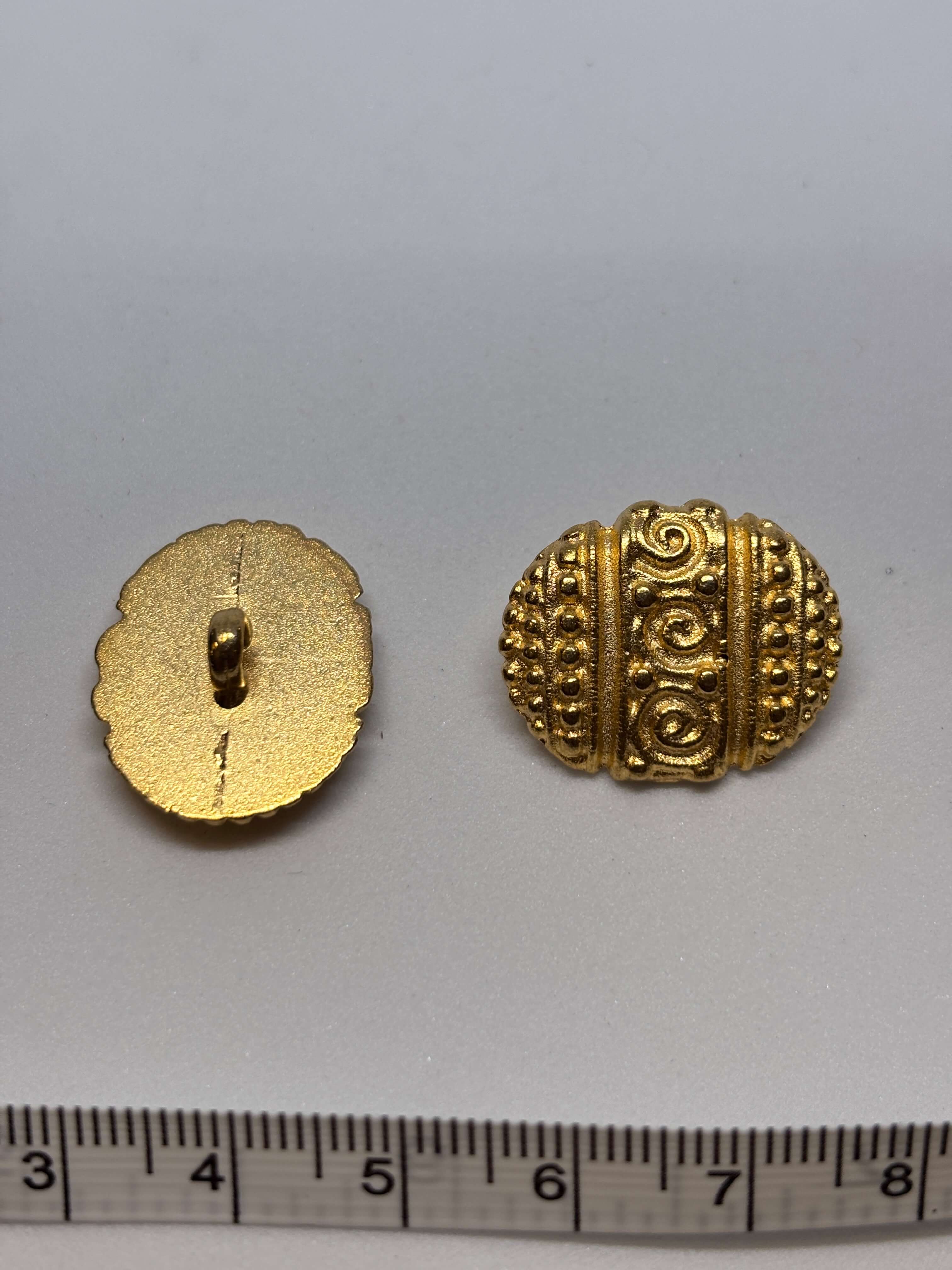 Button M3380 - 23mm - Shank button boton de pie