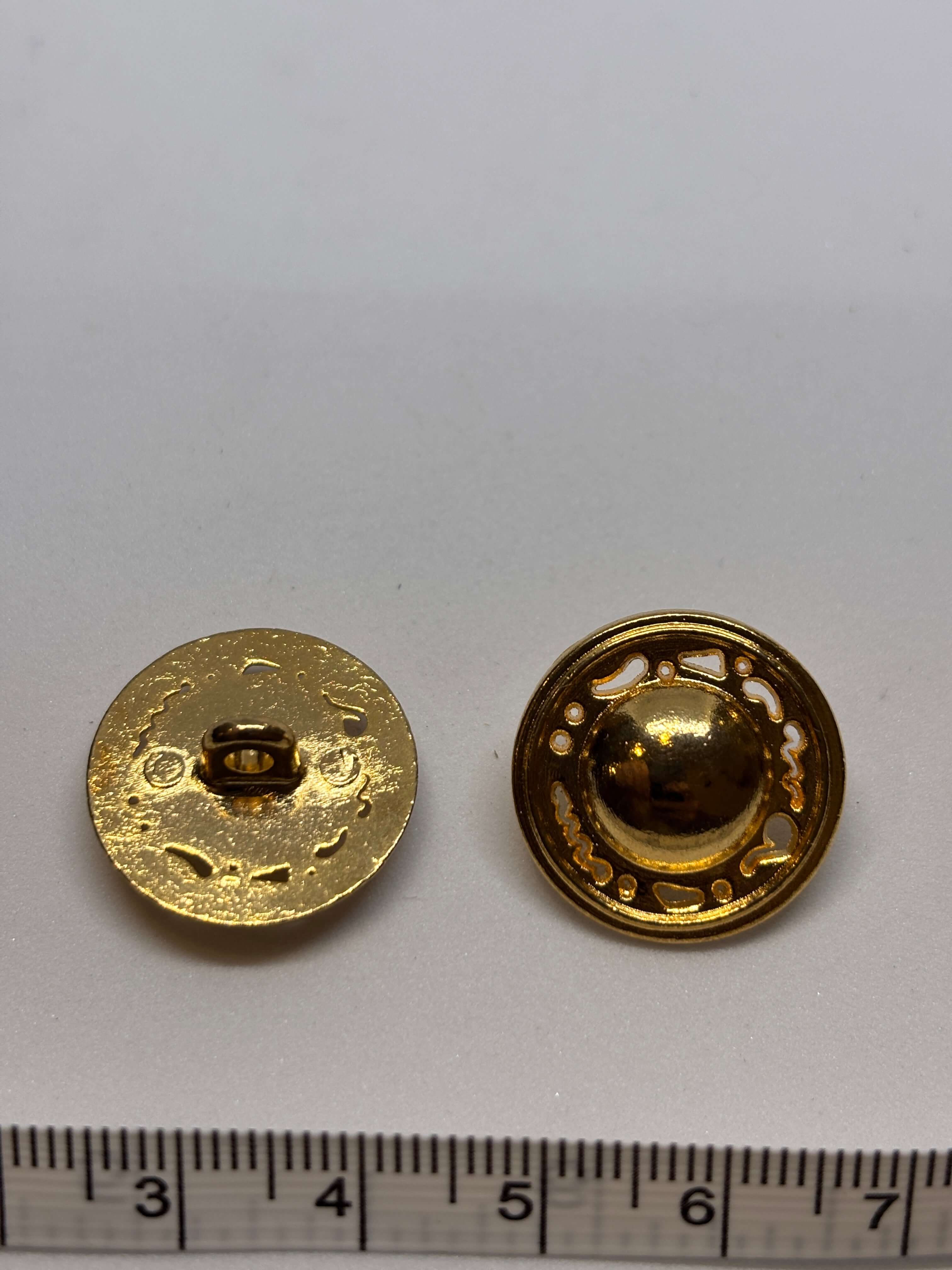 Button Z710 - 20mm - Shank button boton de pie