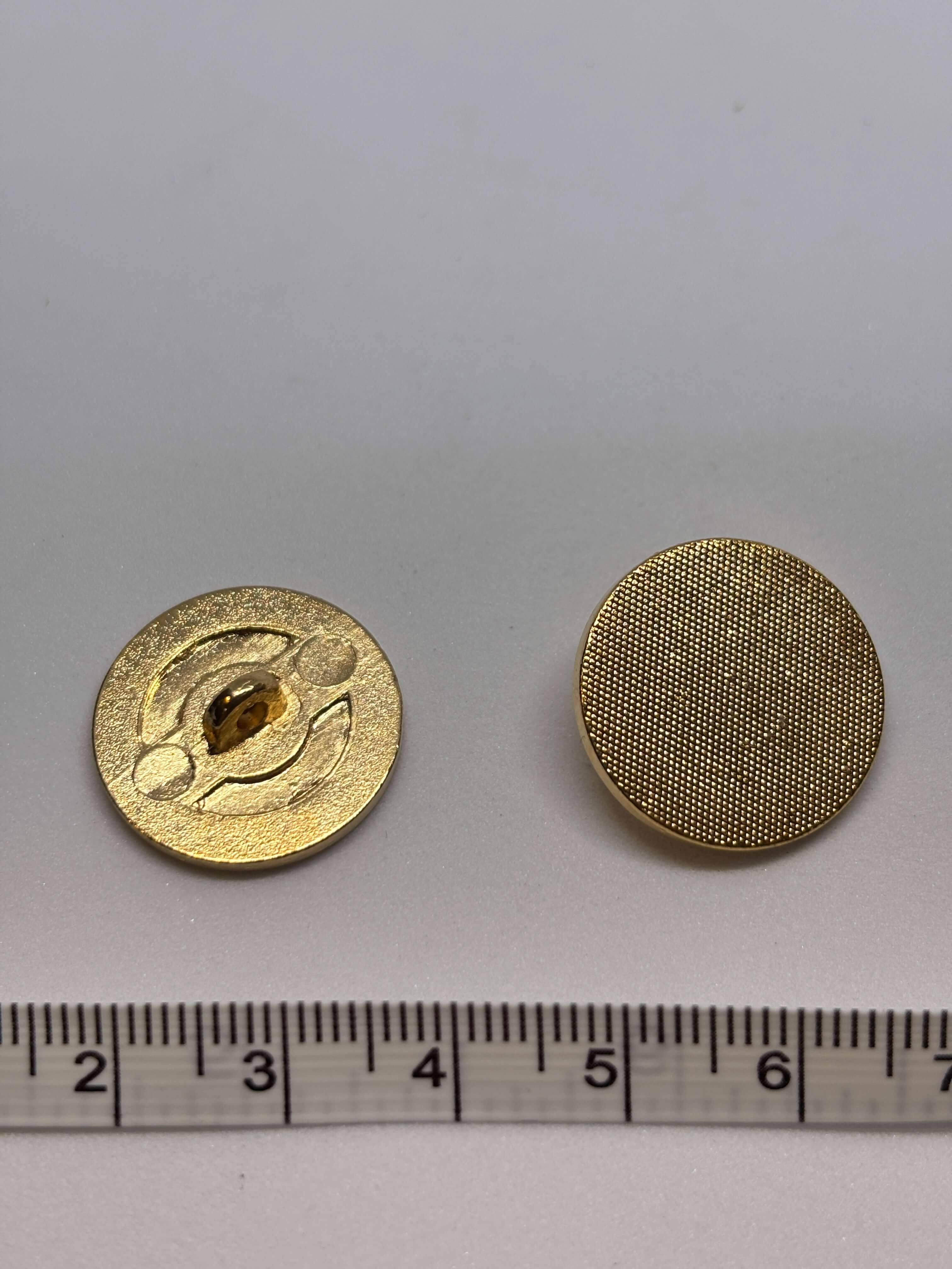 Button M53266 - 20mm - Shank button boton de pie