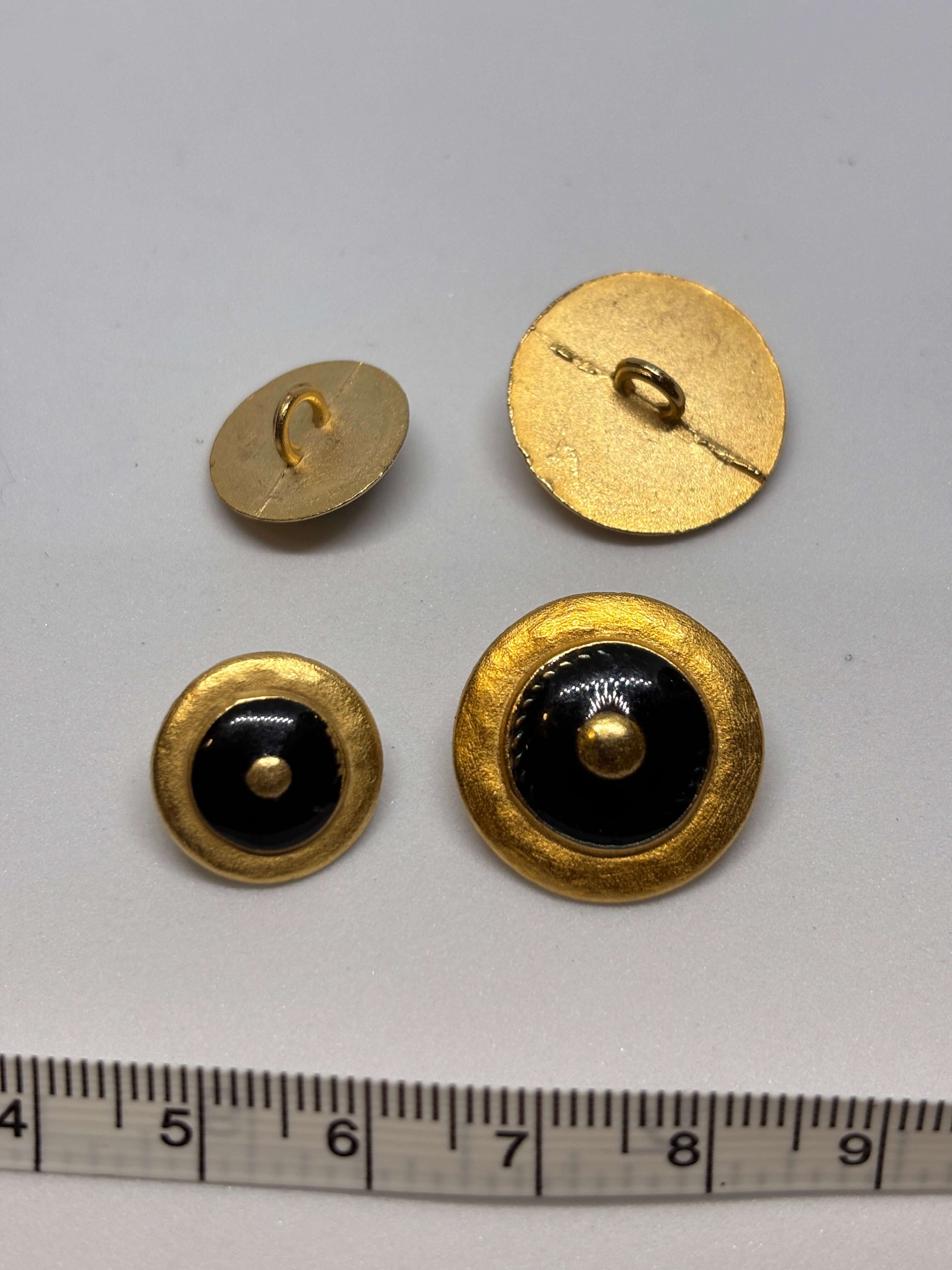 Button M4941 - 15mm-20mm - Shank button boton de pie