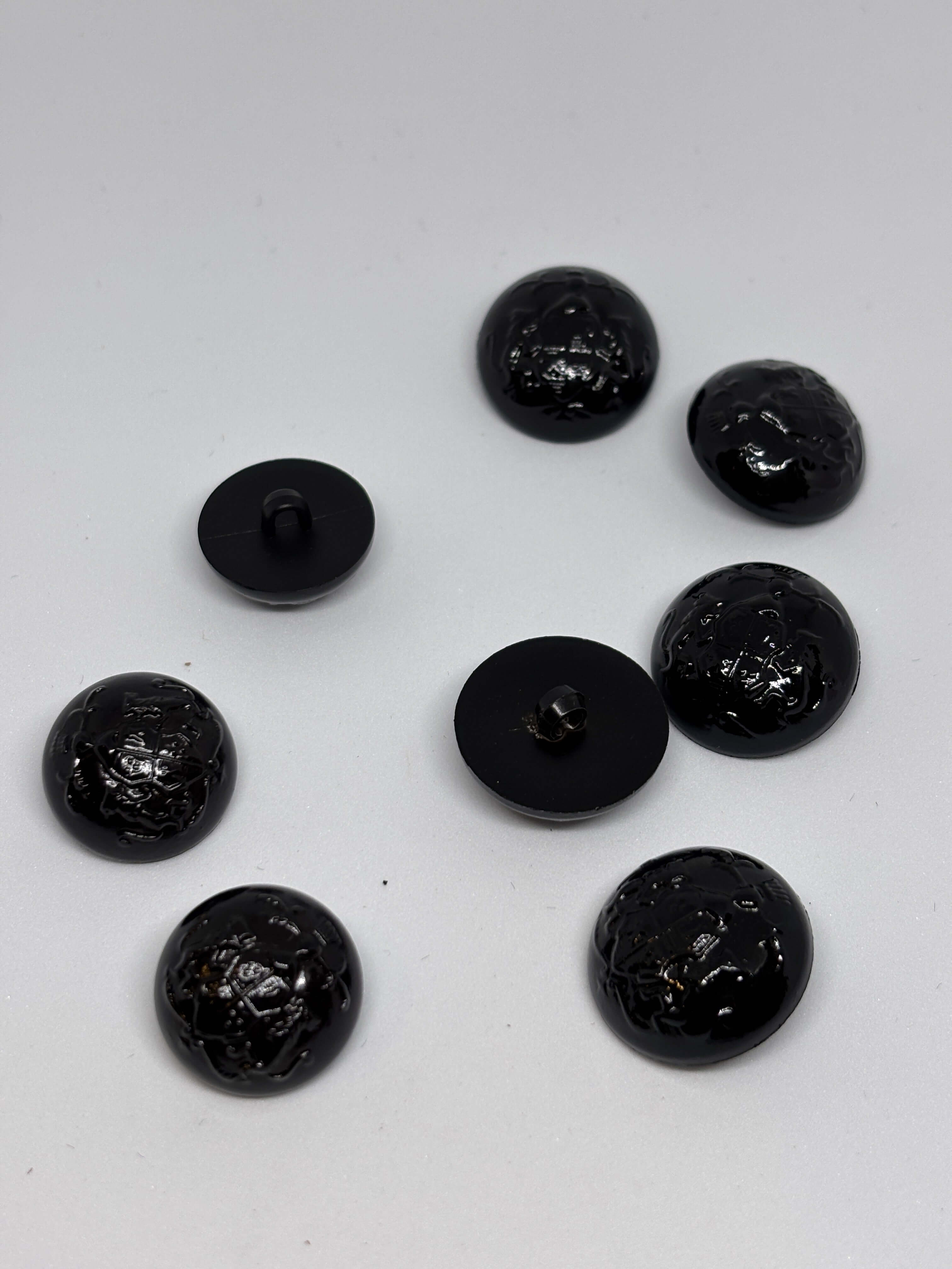 Button B2793 - 20mm 23mm - shank button boton de pie