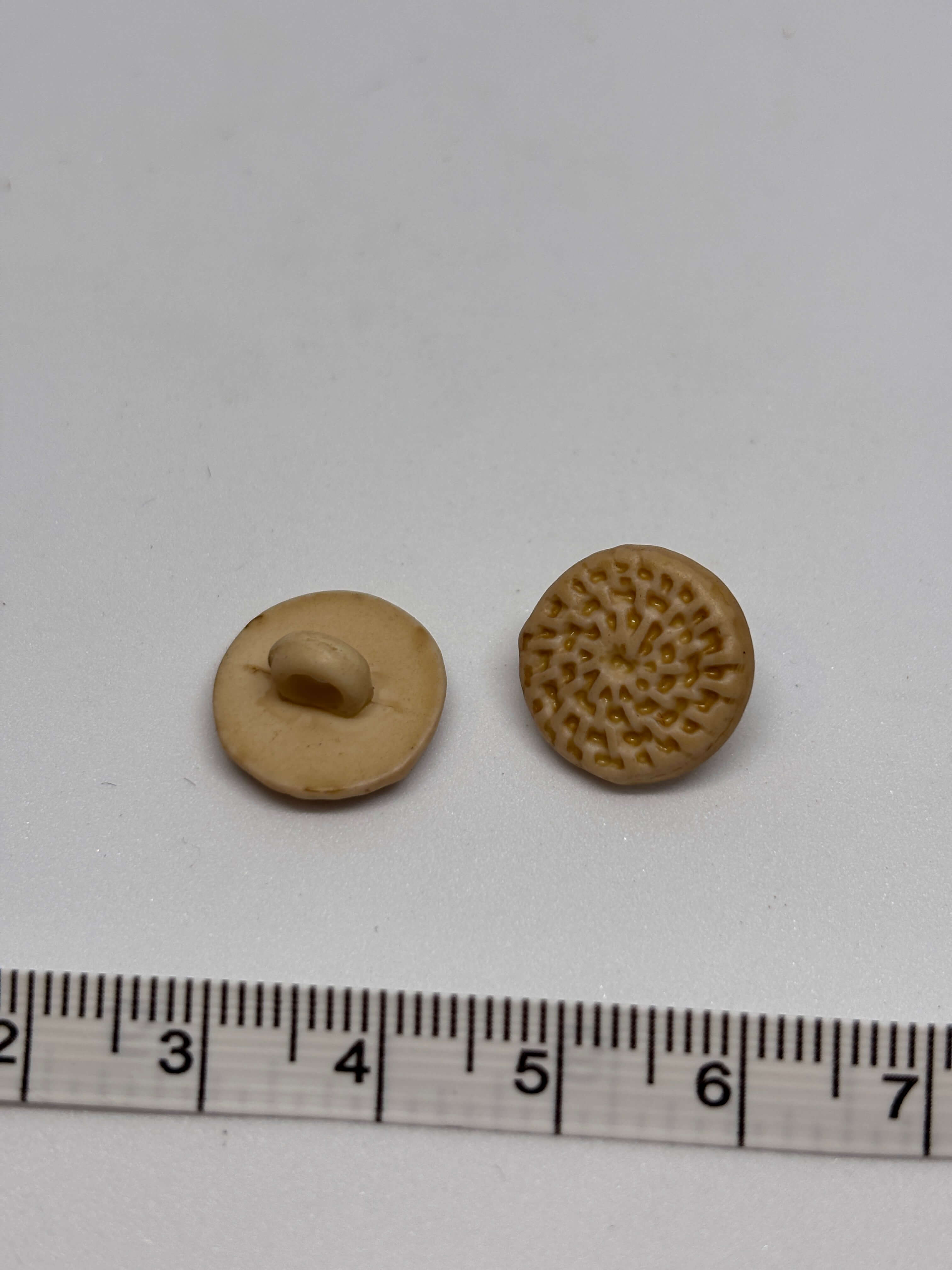 Button B5998 - 15mm - Shank button boton de pie