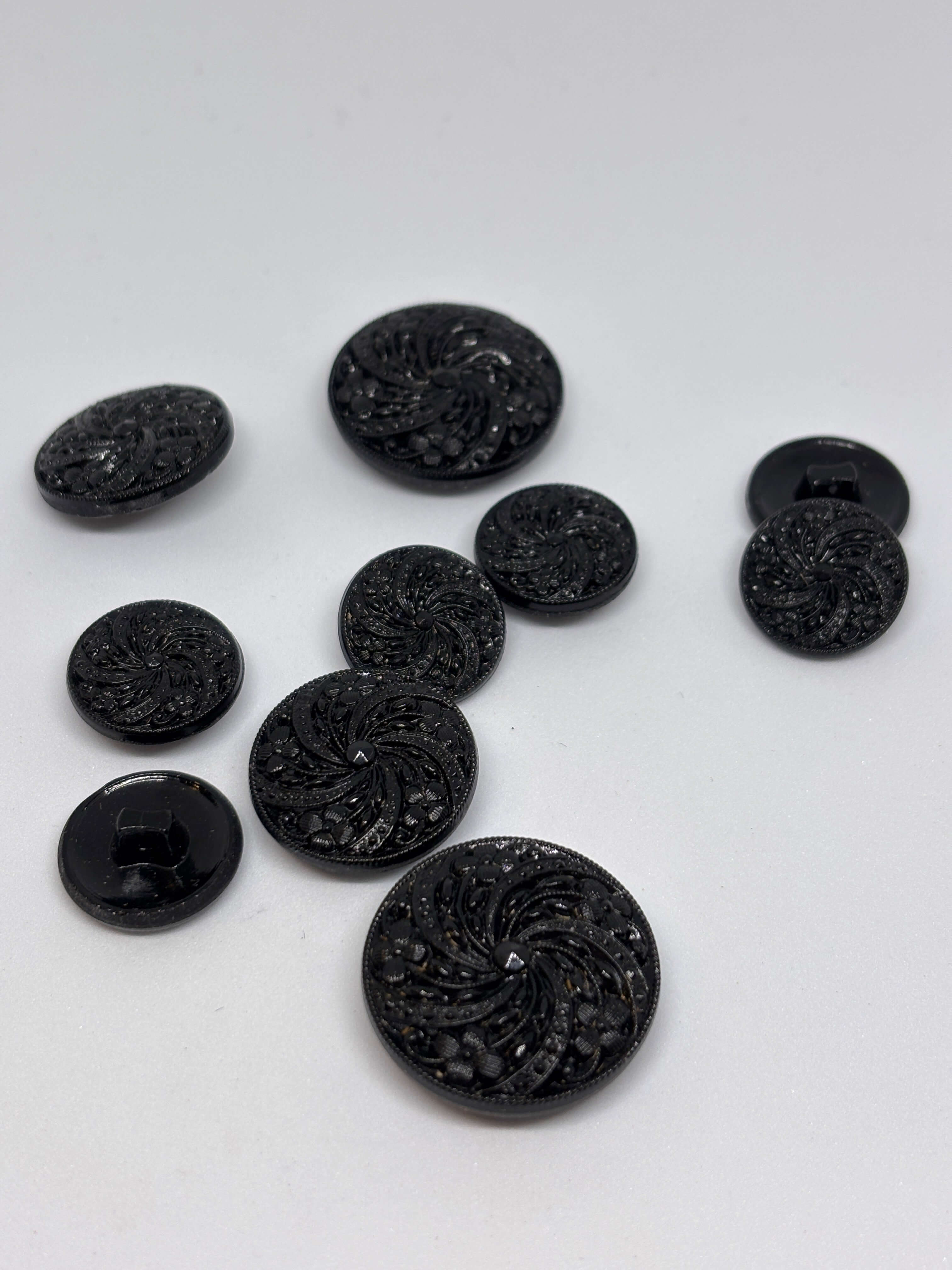 Button 13466 - 18mm 23mm 28mm Shank button boton de pie