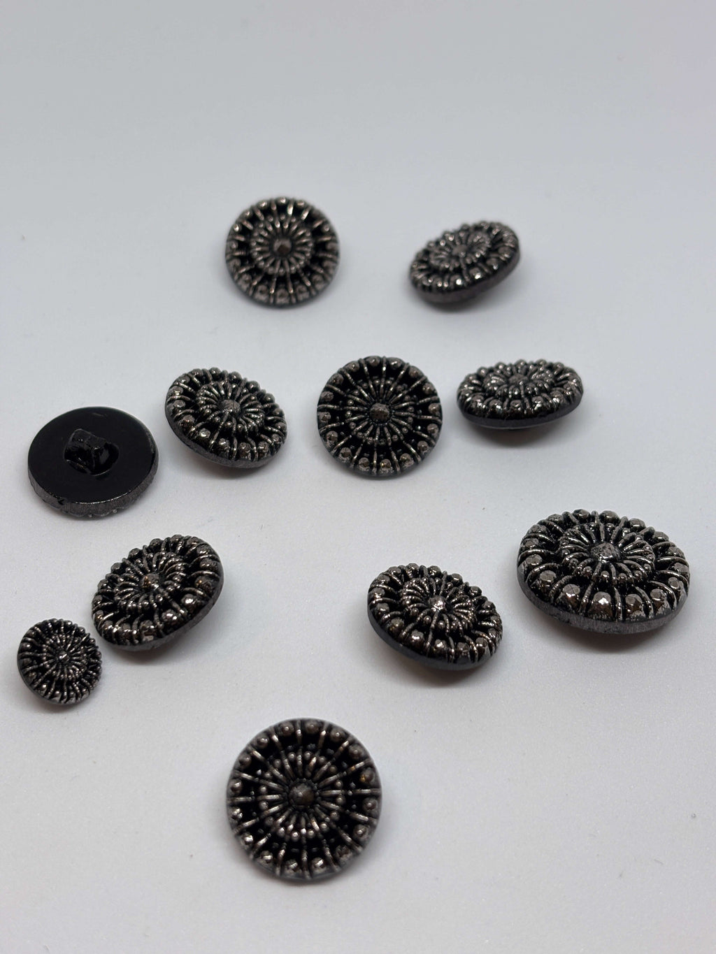 Button 13465 -12mm 18mm 23mm Shank button boton de pie