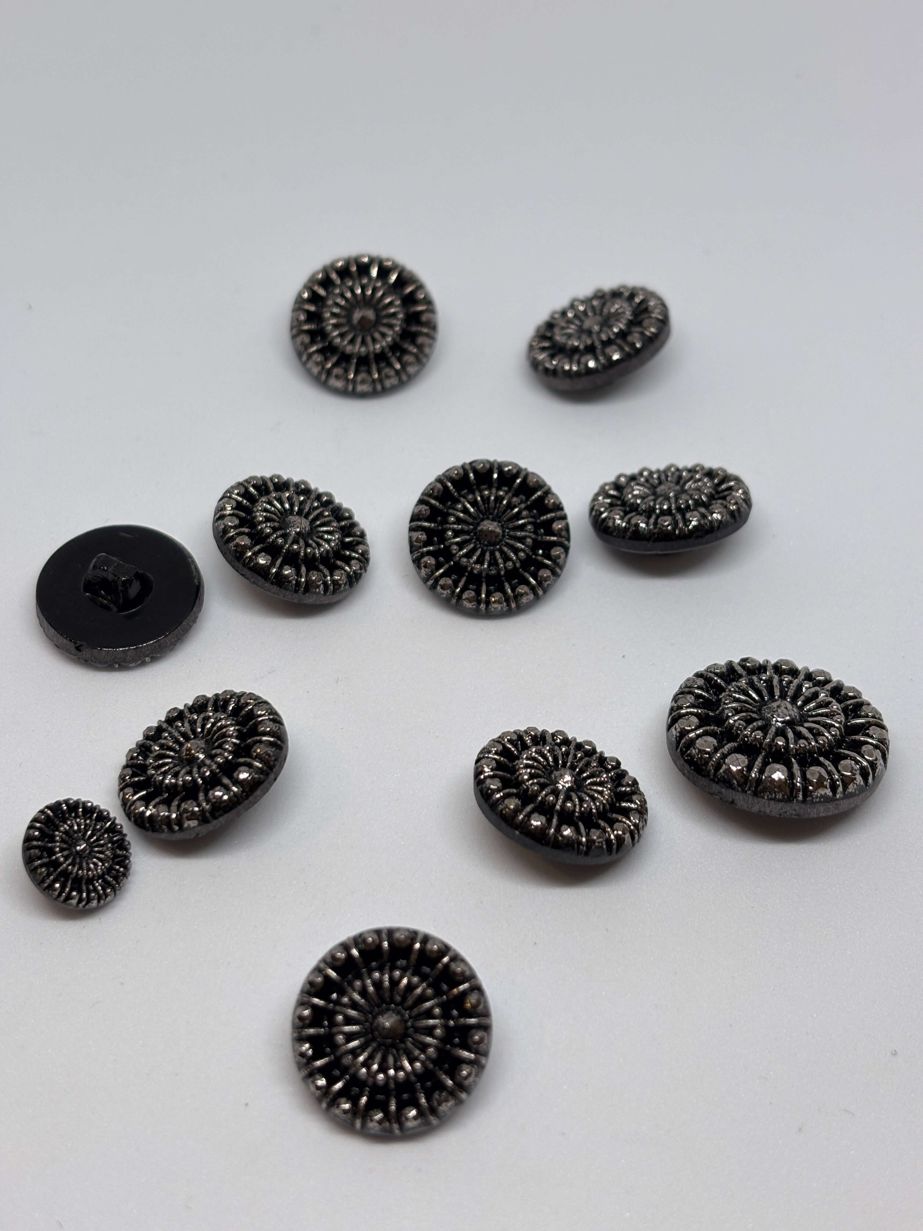 Button 13465 -12mm 18mm 23mm Shank button boton de pie