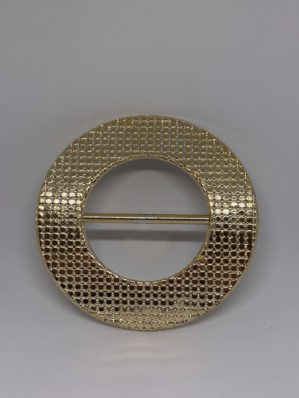 Buckle F3205 Gold - Ring design - 9cm hebilla