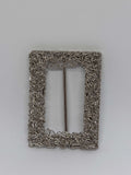 Buckle C1768 nickel - Square design - 7cm hebilla