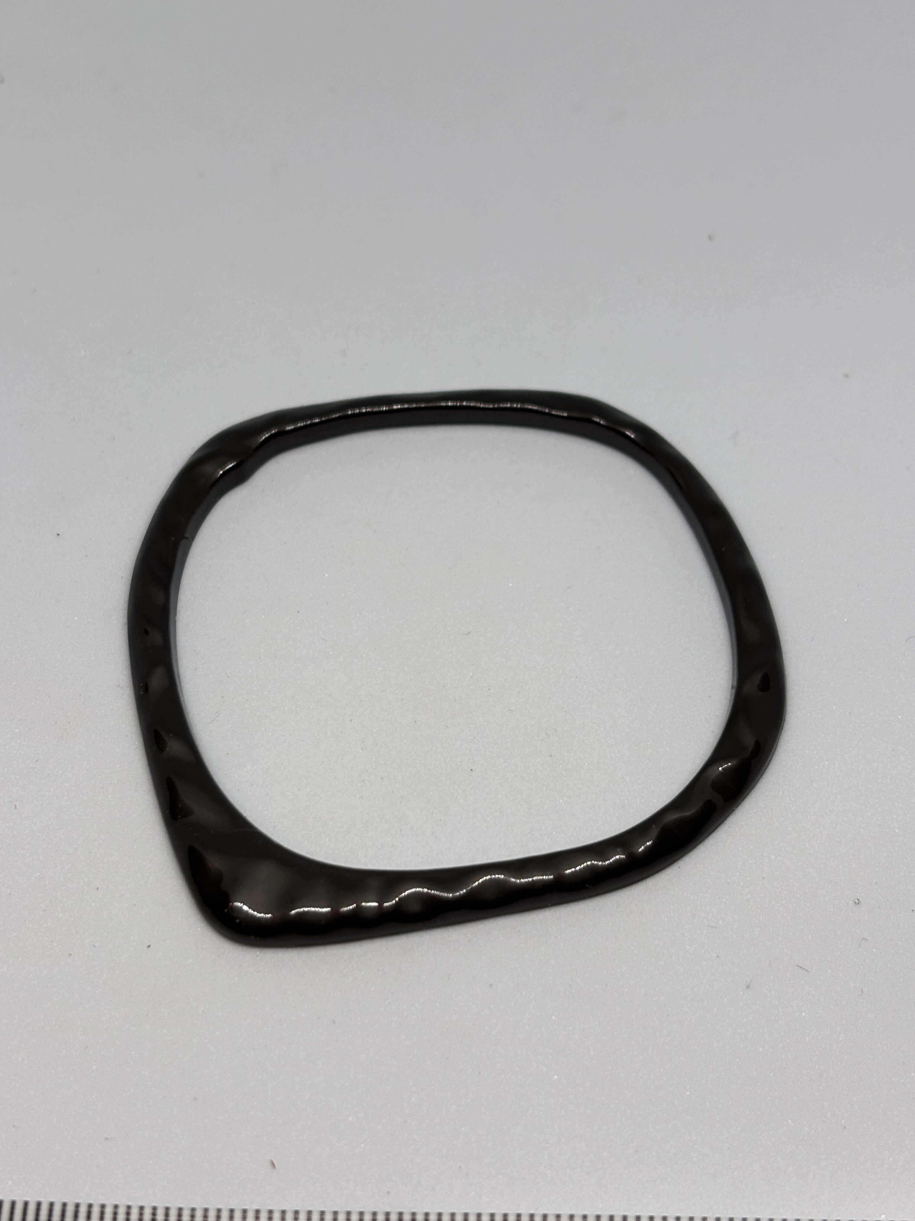 Buckle Y1192 nickel - Ring design - 6cm hebilla