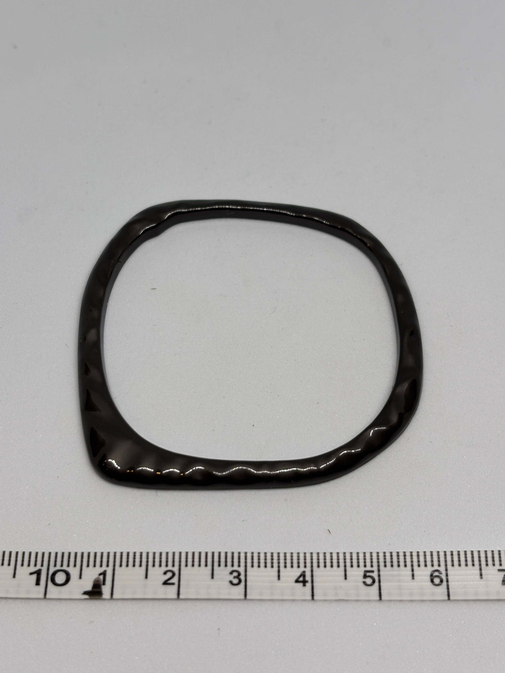 Buckle Y1192 nickel - Ring design - 6cm hebilla