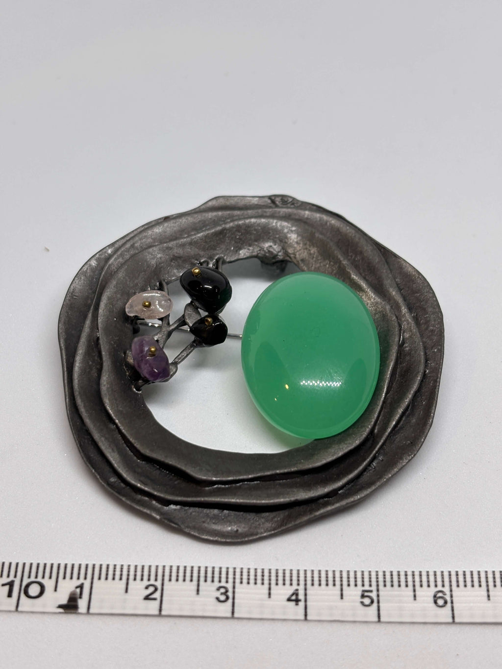 Buckle AMB6475 - Flower - 6 cm