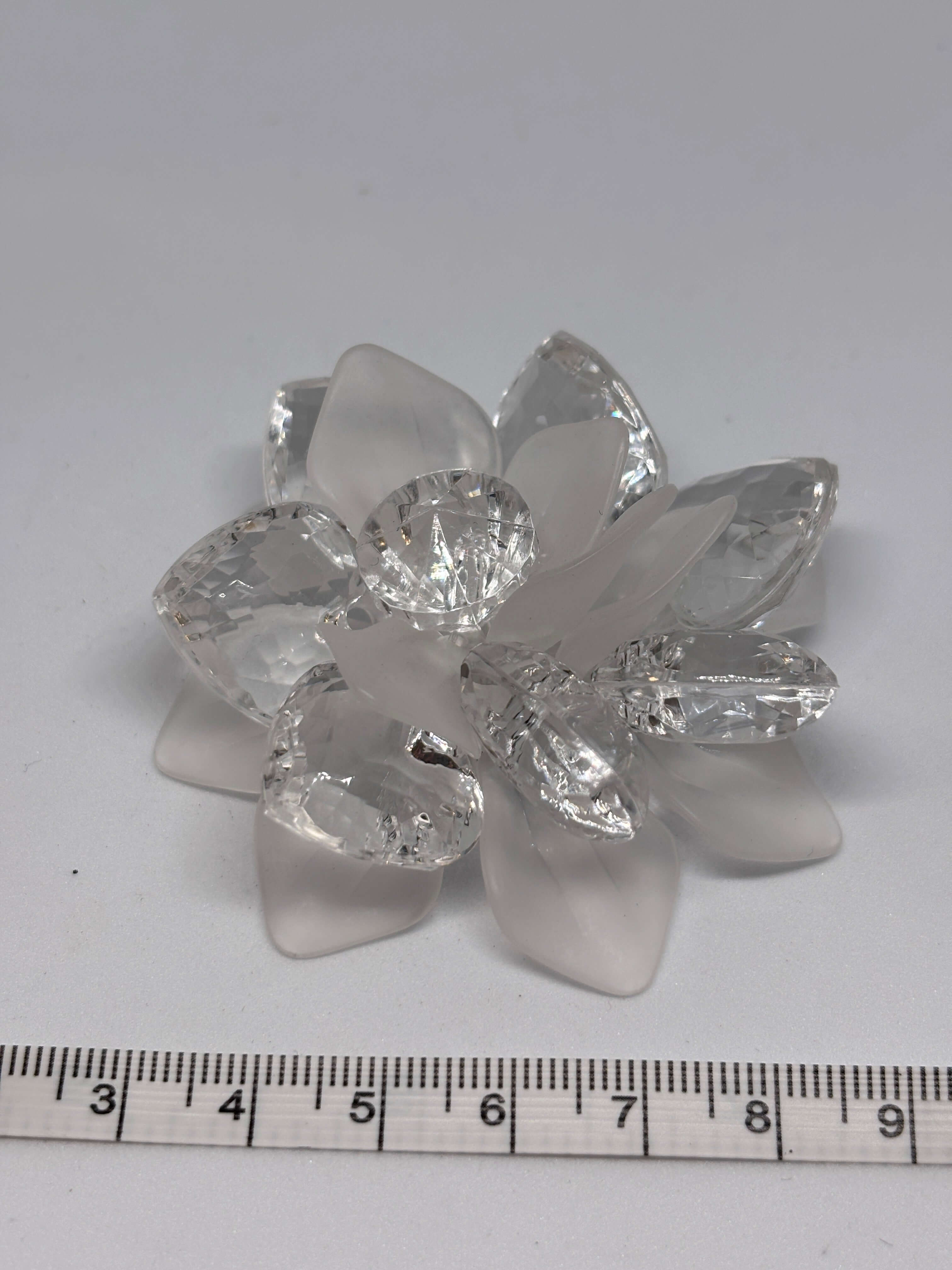 Buckle AMB3708 - Flower - 6 cm hebilla