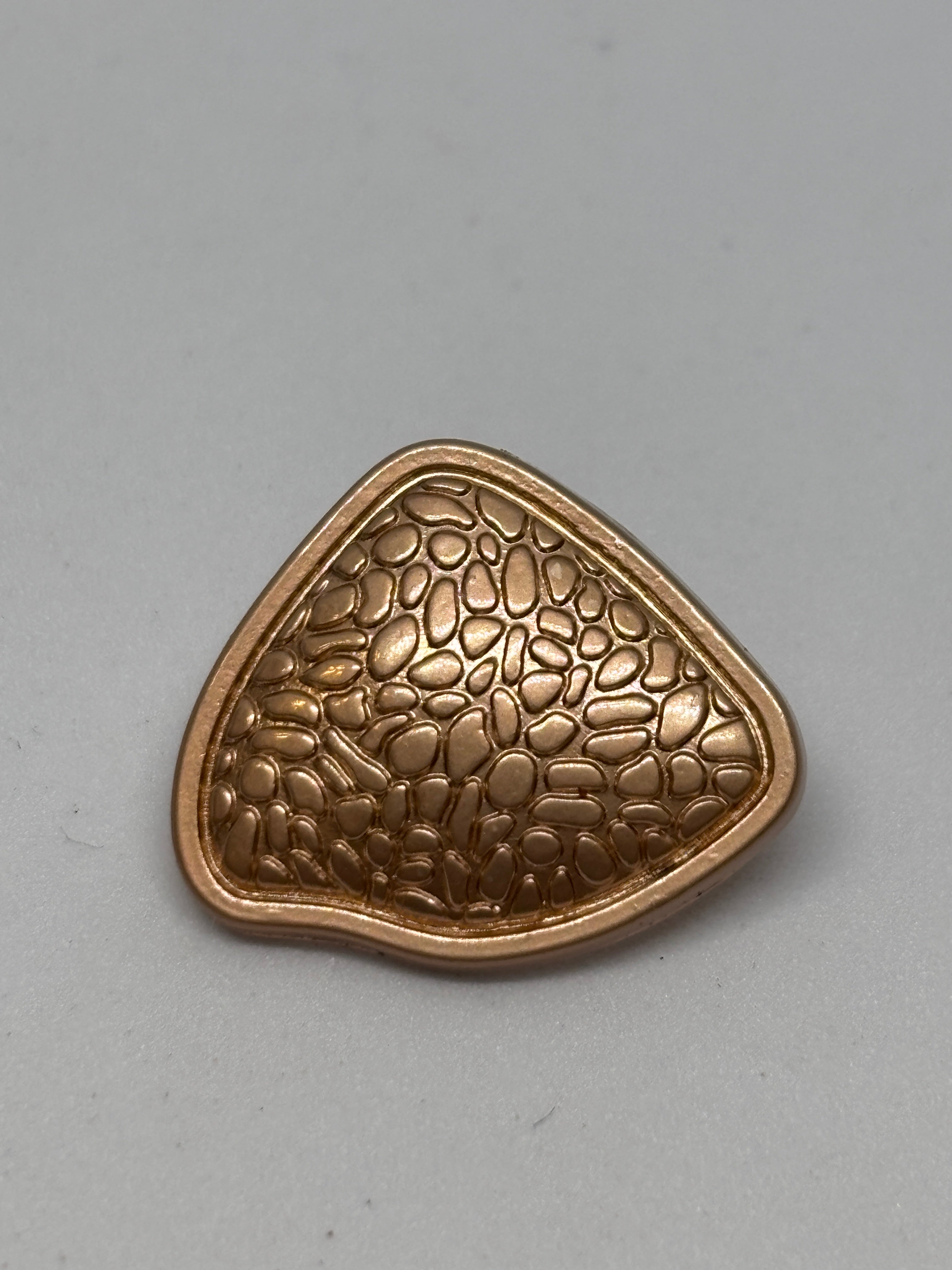 Button H6086 - 20mm (32") - gold Shank button boton